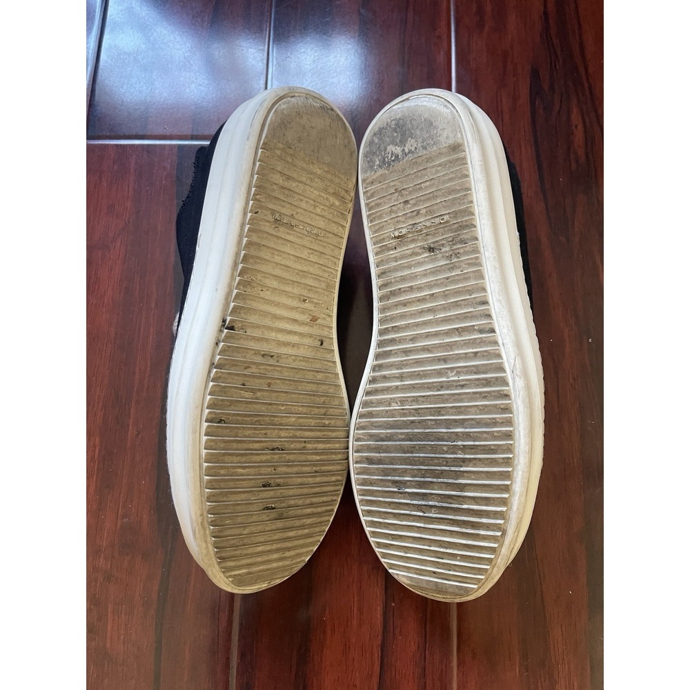 Rick Owens DRKSHDW Temple Jumbo Lace Low Canvas Ramones Black IT 42 / US 9 RARE! - Picture 13 of 16